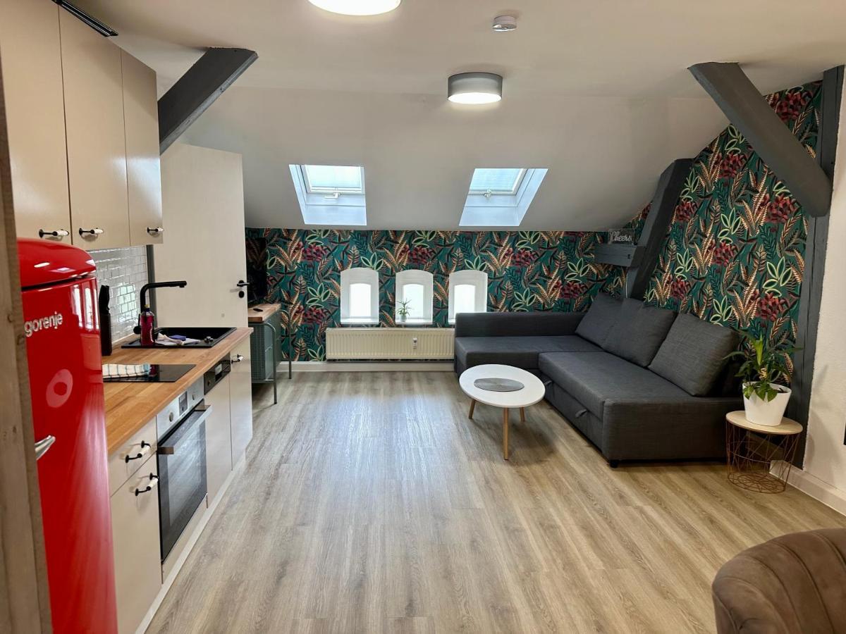 Apartment Zum Bunten Schmetterling Inkl. Parkplatz Эрфурт Экстерьер фото